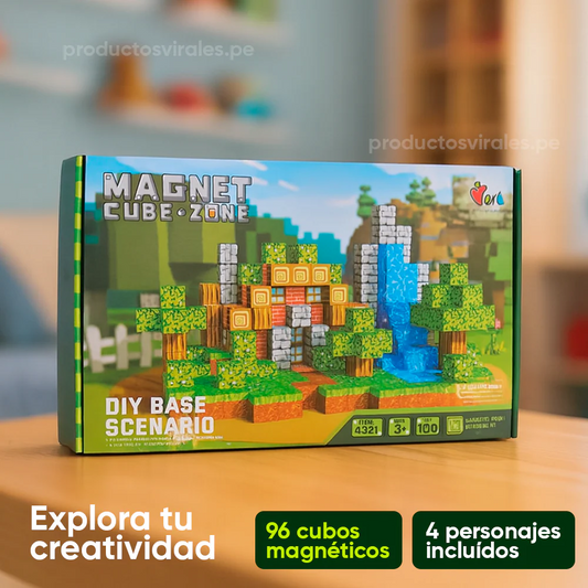 Cubos de construcción magnéticos