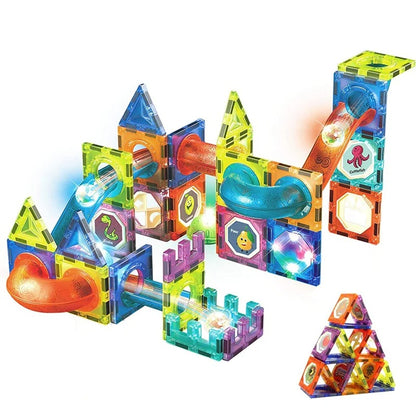 Bloques magnéticos led 75 pz