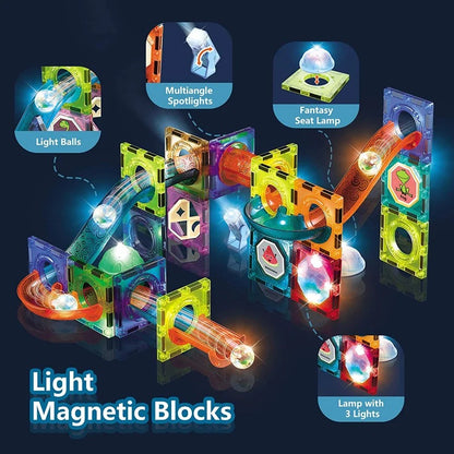 Bloques magnéticos led 75 pz